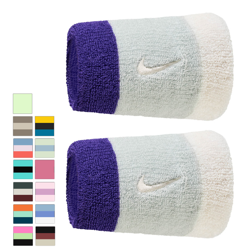 NIKE（ナイキ） スウッシュ クラシック ダブルワイド リストバンド 2P