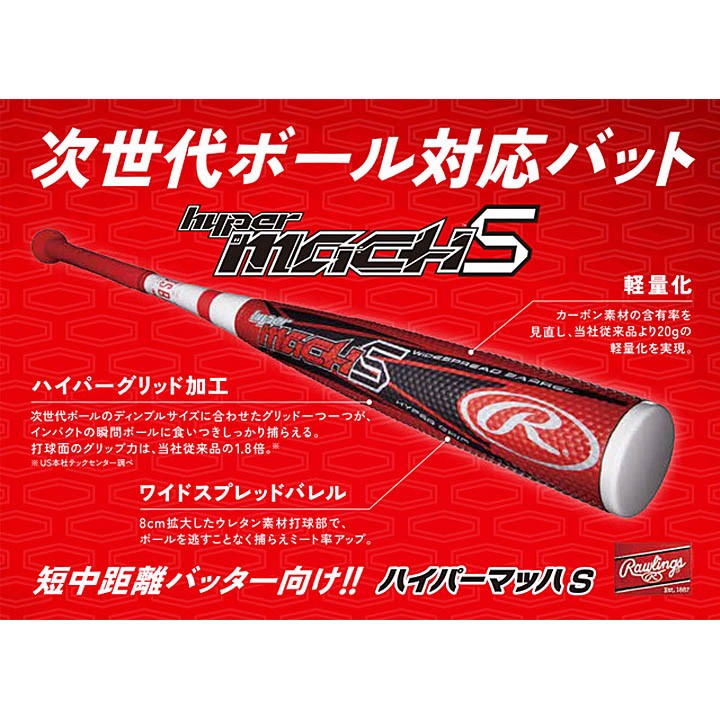 野球 一般軟式用 メタルバット ローリングス Rawlings ハイパーマッハ