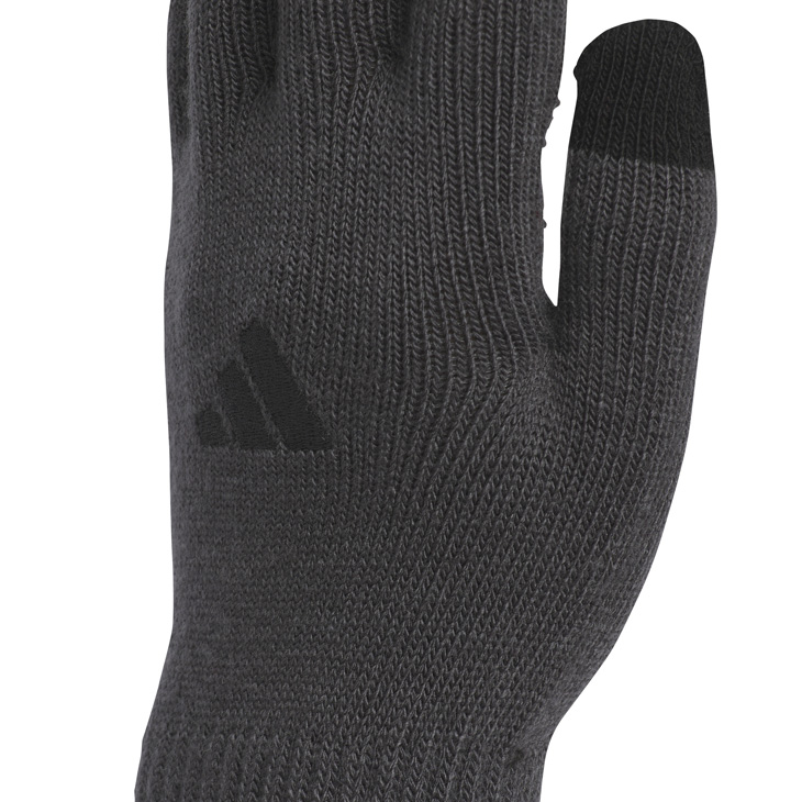 adidas（アディダス） ニット手袋 スマホ・タッチパネル対応 メンズ