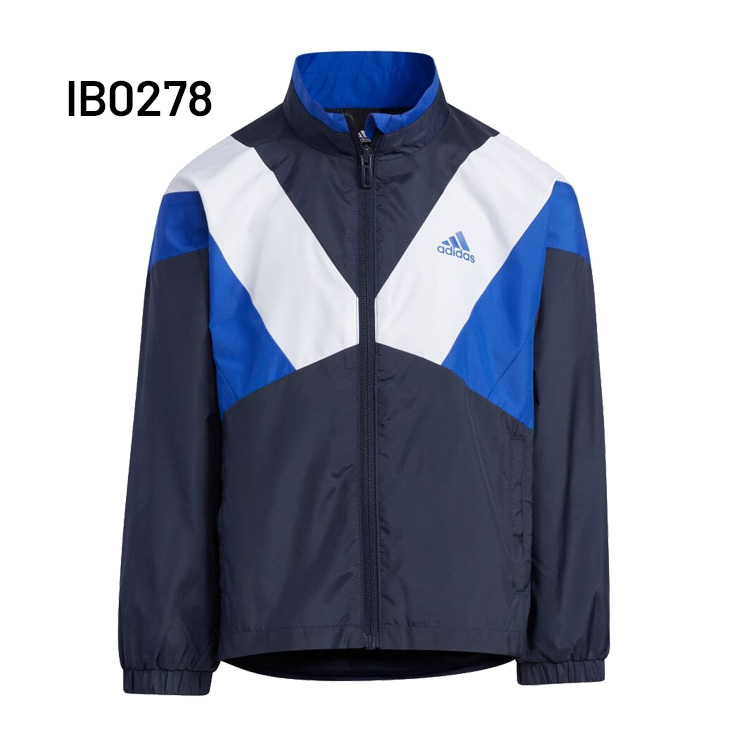 アディダス キッズ ウィンドブレーカー 130-160cm 子供服 adidas ジュニア ウーブン ジャケット 裏メッシュ 防風 アウター  スポーツウェア 子ども &frasl;BUK61