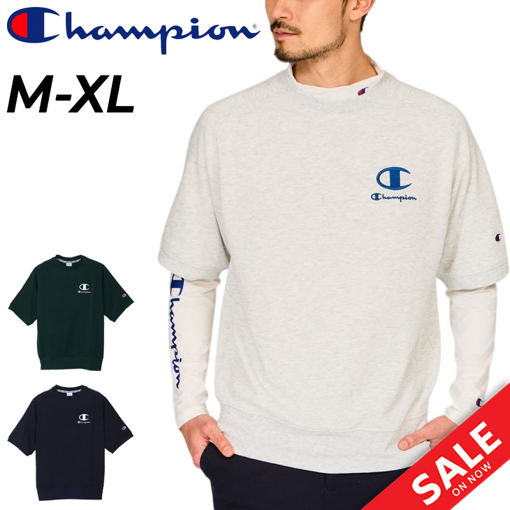 Champion（チャンピオン） 半袖 スウェットシャツ メンズ ゴルフウェア