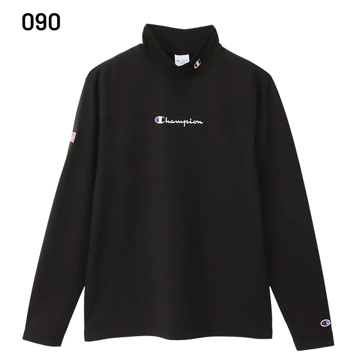 Champion（チャンピオン） モックネックシャツ 長袖 メンズ ゴルフ
