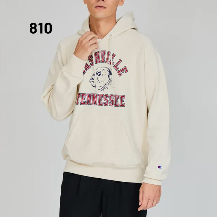 [チャンピオン] パーカー 長袖 グラフィックプリント リバースウィーブ XL Champion（チャンピオン） パーカー メンズ リバースウィーブ（R