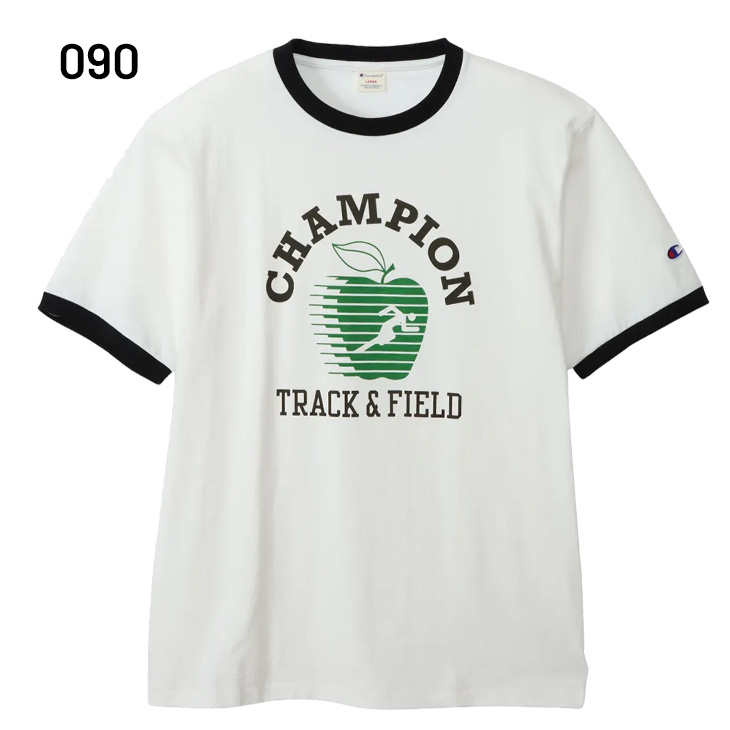 公式サイト - ハイブランドの新作が続々登場 Champion チャンピオン 半袖 Tシャツ メンズ リンガーTシャツ 応援グッズ