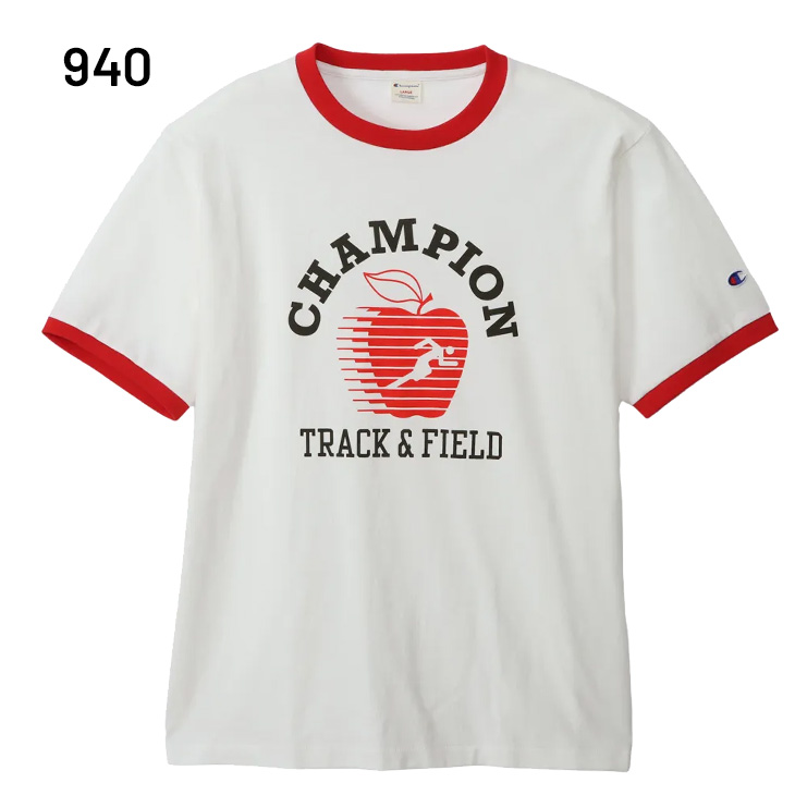 Champion チャンピオン 半袖 Tシャツ メンズ リンガーTシャツ