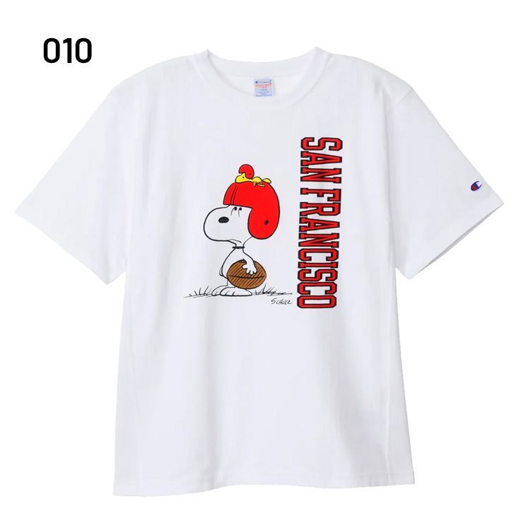 Champion チャンピオン スヌーピーコラボ Tシャツ 半袖 メンズ