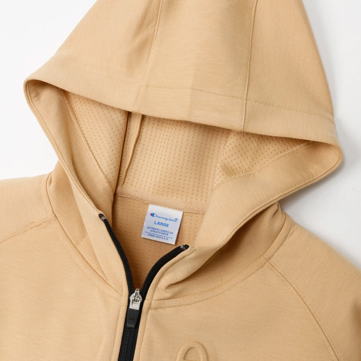 Champion（チャンピオン） ジップフーデッド スウェットシャツ 長袖