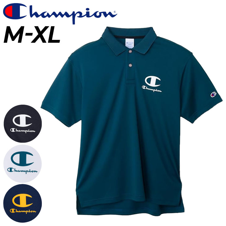 Champion チャンピオン 半袖 ポロシャツ メンズ ゴルフウェア