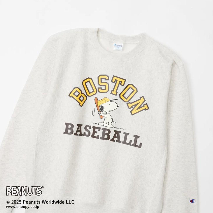 Champion（チャンピオン） スウェットシャツ スヌーピーコラボ メンズ