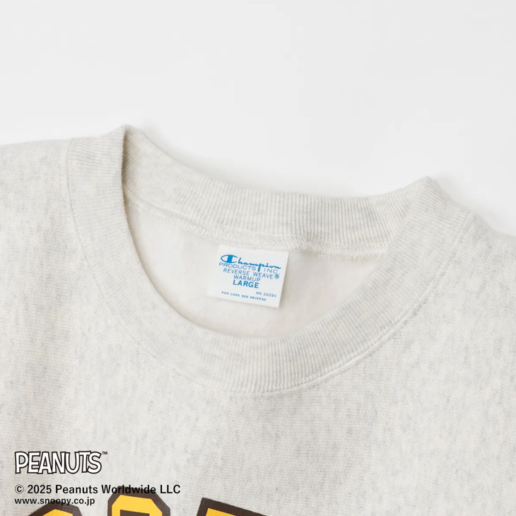 Champion（チャンピオン） スウェットシャツ スヌーピーコラボ メンズ