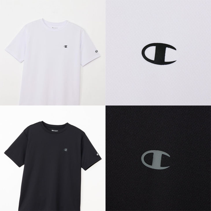 チャンピオン Tシャツ 半袖 抗菌防臭 速乾 UVカット ブラック　Lサイズ 楽天市場】CHAMPION チャンピオン Tシャツ 抗菌防臭 速乾 ティーシャツ