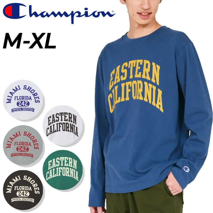 Champion（チャンピオン） 長袖 Tシャツ メンズ ロンT アメカジ