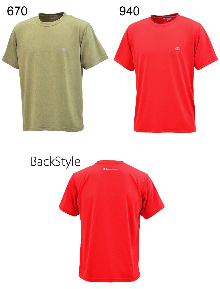 半袖Tシャツ メンズ champion チャンピオン C VAPOR トレーニング ジム