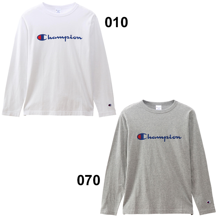 Champion（チャンピオン） Tシャツ 長袖 メンズ ベーシック/クルー