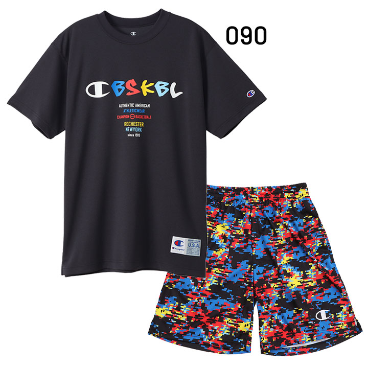 Champion 半袖Tシャツ ハーフパンツ 上下 メンズ セットアップ