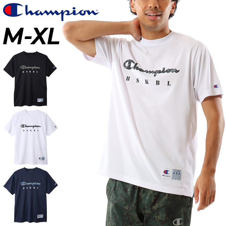 チャンピオン 半袖 Tシャツ メンズ Champion CAGERS バスケットボール