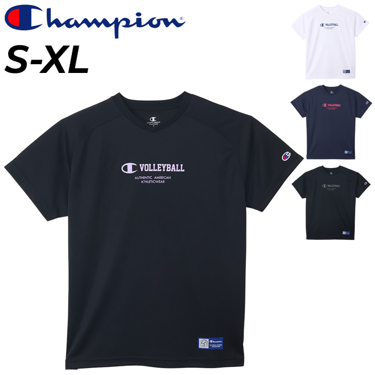 チャンピオン 半袖 Tシャツ メンズ Champion バレーボール