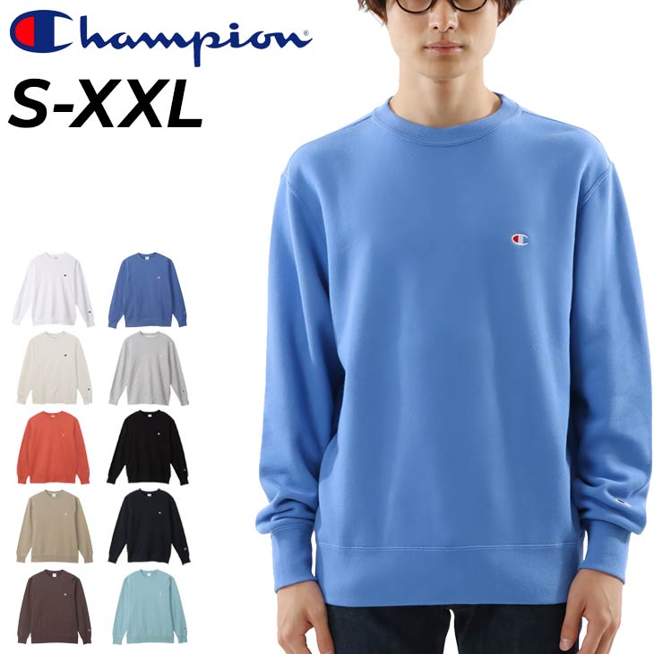 Champion / スウェット/L/コットン/GRY/無地/C8-A047 Champion チャンピオン トレーナー 長袖 メンズ スウェットシャツ