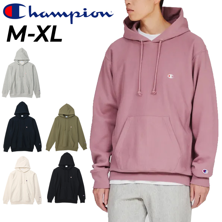 チャンピオン スウェット パーカー メンズ Champion リバースウィーブ フーデッドスウェットシャツ 長袖 プルオーバー 裏毛 スエット スポーティ タウン トップス メンズウェア フレンチテリー アメカジ 服 ブランド アパレル/C3-Y131 c3-y131_01.jpg