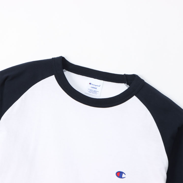 チャンピオン 長袖 Tシャツ メンズ Champion ベーシック ラグラン ワン 