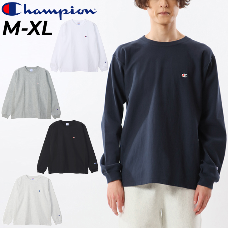 チャンピオン 長袖 Tシャツ メンズ Champion リバースウィーブ