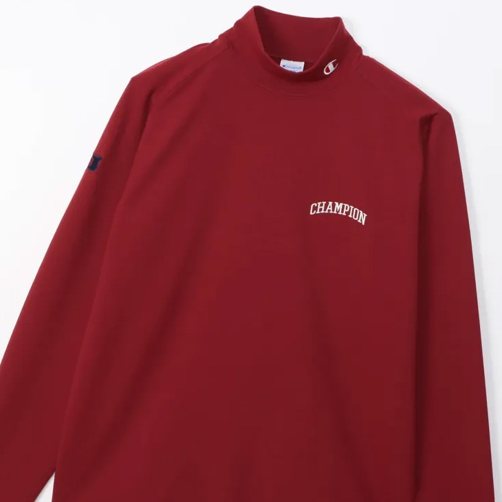 Champion（チャンピオン） ハイネックシャツ 長袖 メンズ ゴルフウェア