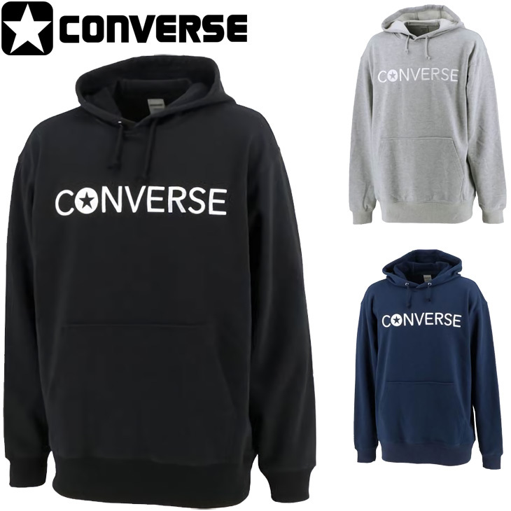 スウェットパーカー 長袖 メンズ コンバース CONVERSE プルオーバー