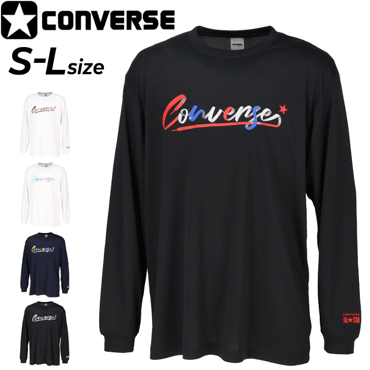 CONVERSE（コンバース） 長袖 Tシャツ メンズ ユニセックス プリントT
