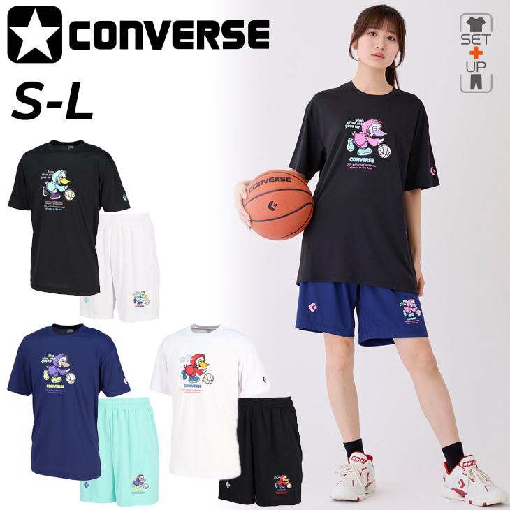 CONVERSE（コンバース） 上下セット 半袖Tシャツ ハーフパンツ メンズ