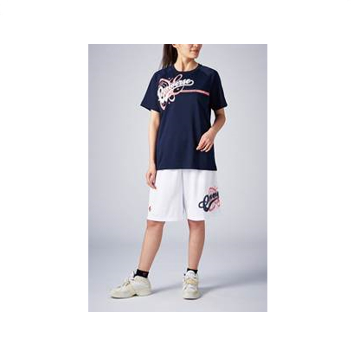 プリント半袖Tシャツ レディース コンバース CONVERSE バスケットボール スポーツウェア 吸汗速乾 女性 女子 学生 バスケシャツ 半袖シャツ  /CB311354 :CB311354:WORLD WIDE MARKET - 通販 - Yahoo!ショッピング