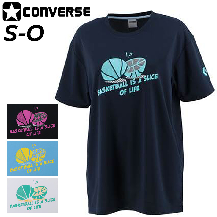 Tシャツ 半袖 レディース コンバース CONVERSE バスケットボール