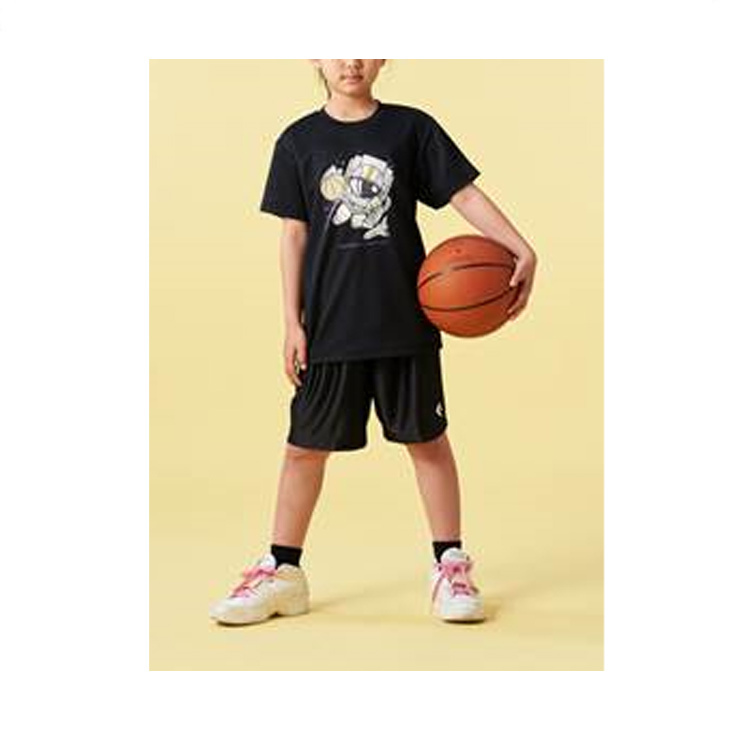 ジュニア 半袖 Tシャツ キッズ 130-160cm 子供服/コンバース CONVERSE ミニバス バスケットボール プリントT/スポーツウェア  吸汗速乾 男の子 女の子 /CB411354 :CB411354:WORLD WIDE MARKET - 通販 - Yahoo!ショッピング