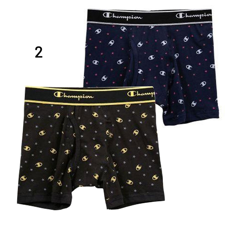 コリアグランドセール 2025 Champion チャンピオン キッズ 男の子 ボクサーパンツ 2枚組 2P ベビー