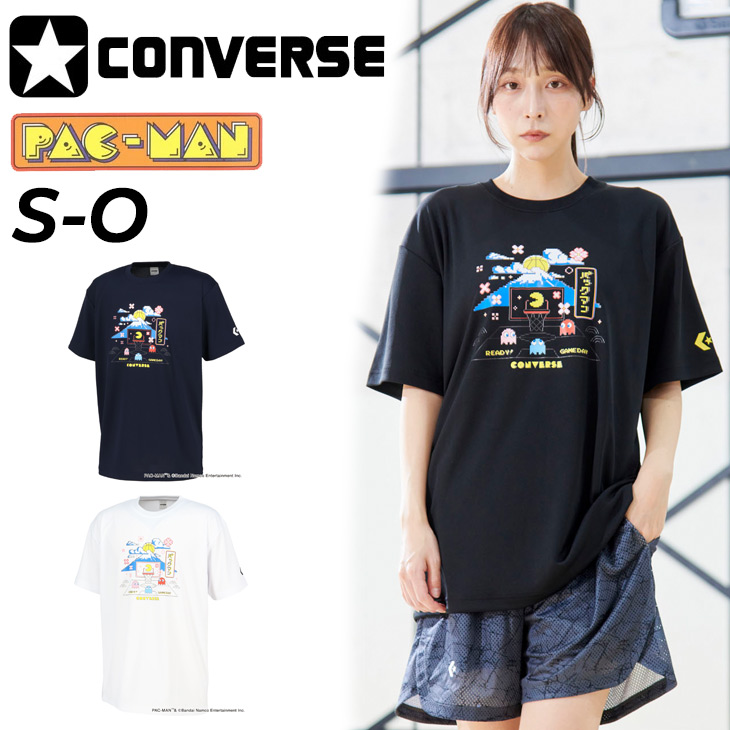CONVERSE（コンバース） 半袖Tシャツ パックマンコラボ メンズ