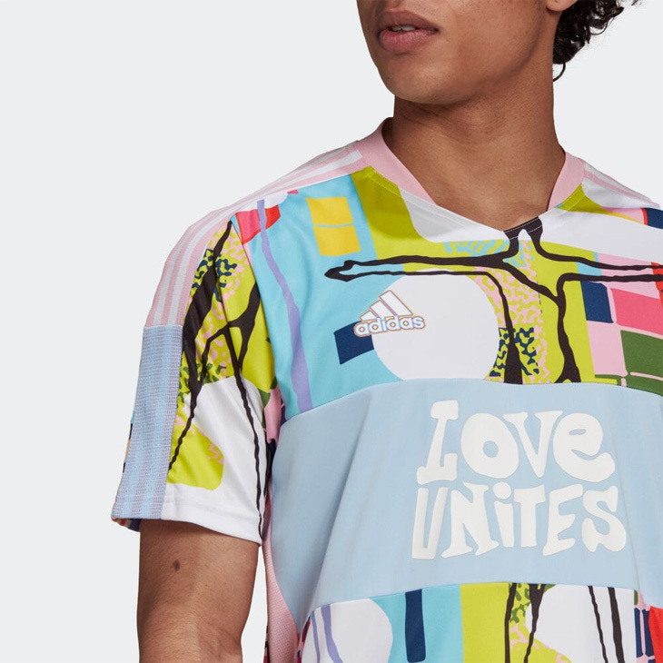 半袖 Tシャツ メンズ アディダス adidas TIRO ティロ ジャージー LOVE/サッカー トレーニング 男性 クルーネック スポーツウェア  トップス/CC998【取寄】 :CC998:APWORLD - 通販 - Yahoo!ショッピング