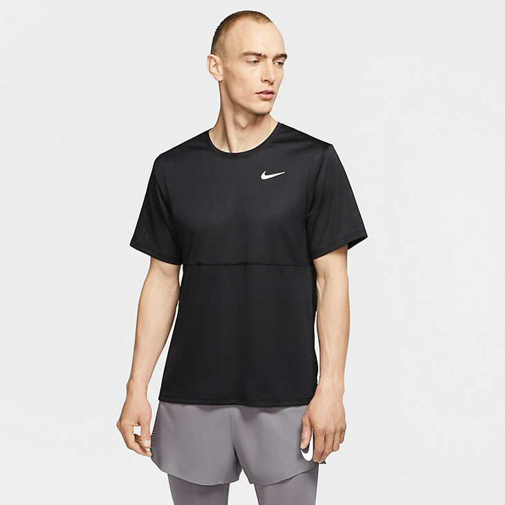 NIKE ナイキ ランニング用半袖カットソー Mサイズ ナイキ NIKE メンズ 陸上/ランニング 半袖Tシャツ ナイキ DF