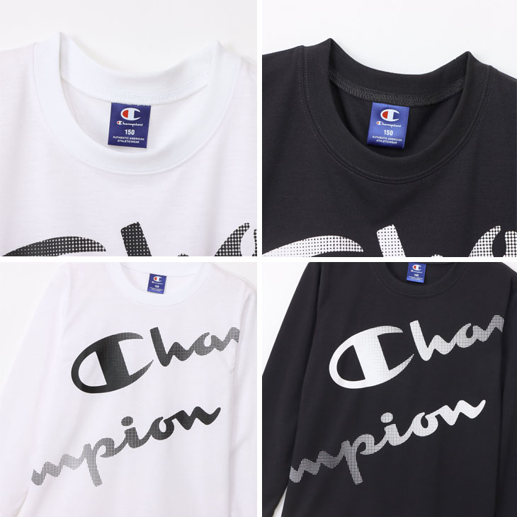 IFME チャンピオン Tシャツ 長袖 キッズ ジュニア Champion