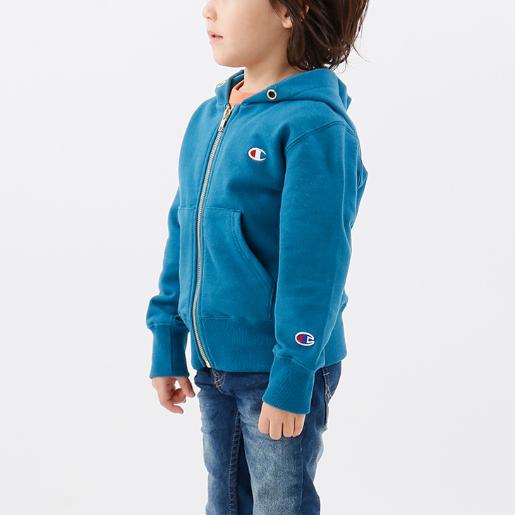 キッズ スウェット フルジップ パーカー ジュニア 130-160cm 子供服 Champion チャンピオン ジップフーデッドスウェットシャツ/スポーティ  カジュアル /CK-T103 :CK-T103:WORLD WIDE MARKET - 通販 - Yahoo!ショッピング