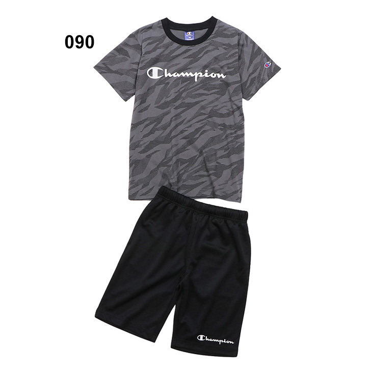 【高価値】 半袖 キッズ チャンピオン Champion Tシャツ 上下 ハーフパンツ ウォーキング・ランニングウェア