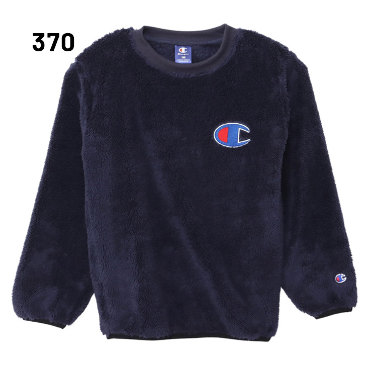 Champion（チャンピオン） キッズ フリースシャツ 長袖 ジュニア