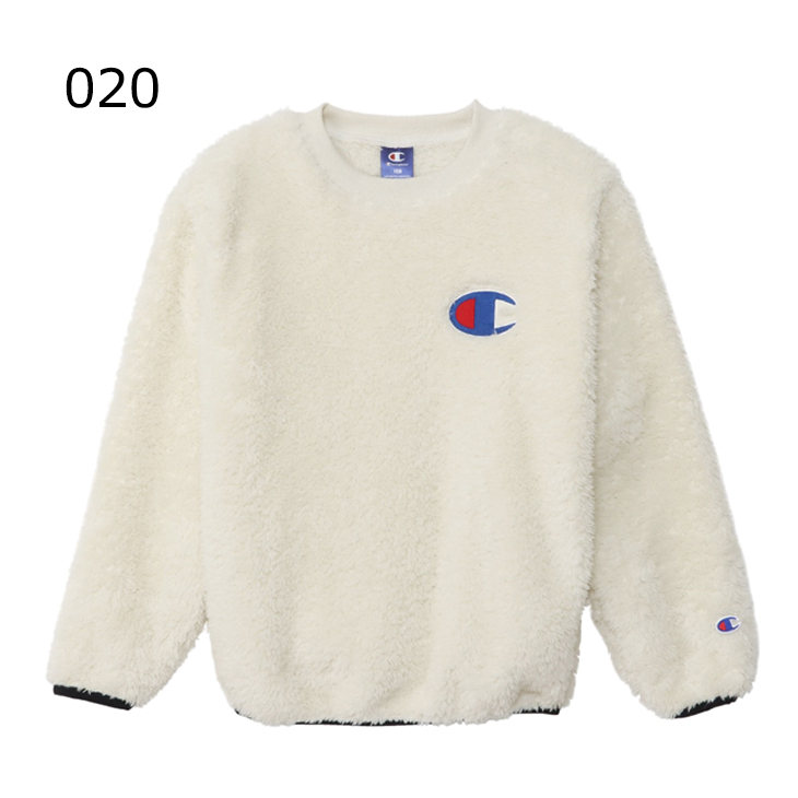 Champion（チャンピオン） キッズ フリースシャツ 長袖 ジュニア