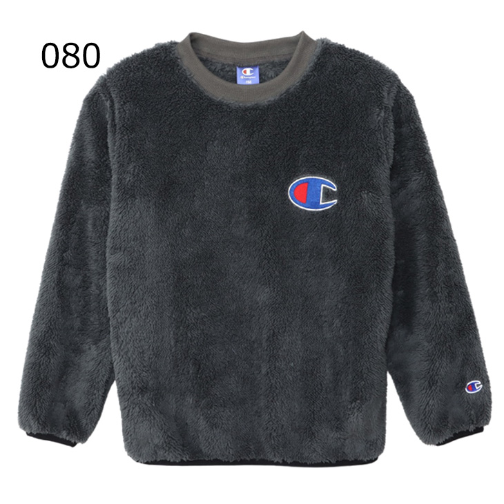 Champion（チャンピオン） キッズ フリースシャツ 長袖 ジュニア