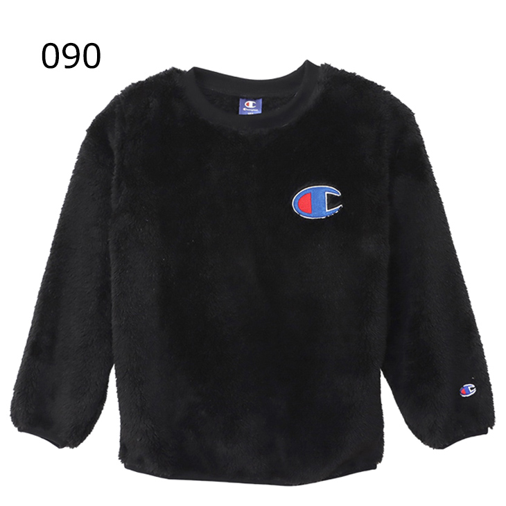 Champion（チャンピオン） キッズ フリースシャツ 長袖 ジュニア