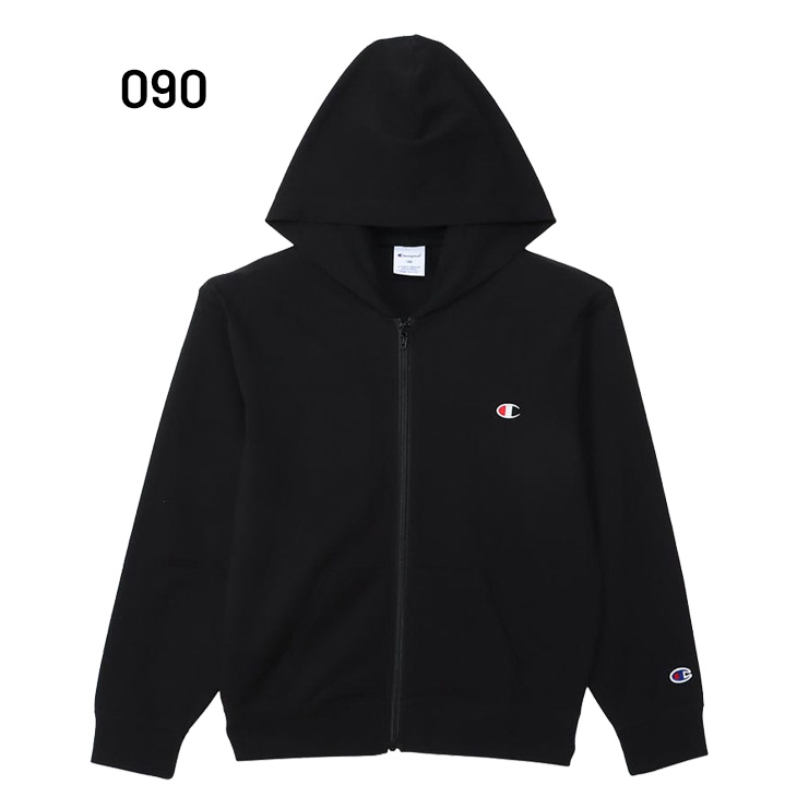 Champion チャンピオン キッズ パーカー 長袖 ジップフーデッド