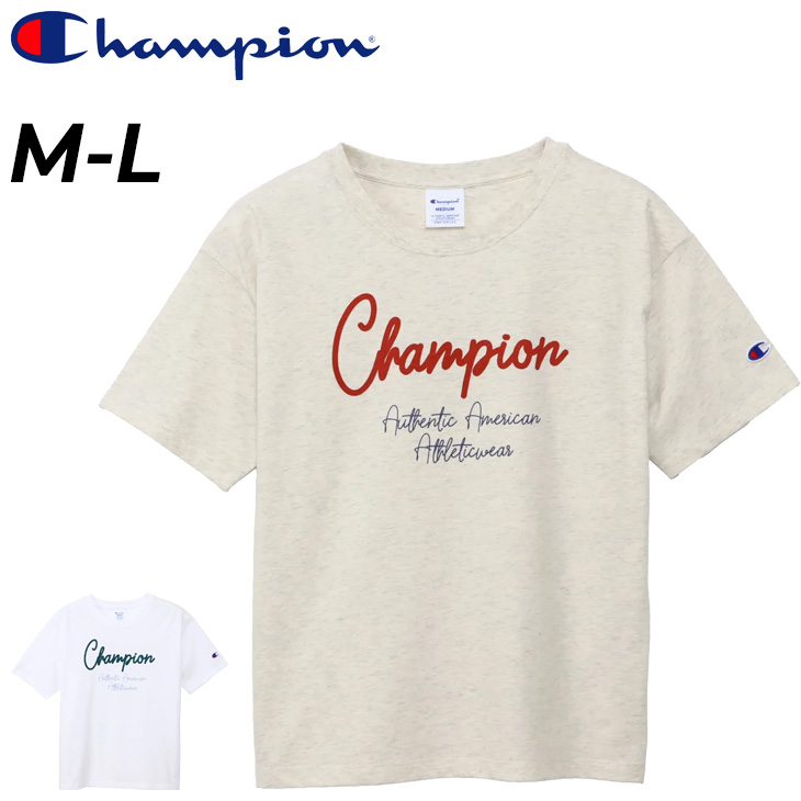 【CHAMPION】Vacation Surplusグラフィックコットン半袖Tシャツ CHAMPION】Vacation Surplusグラフィックコットン半袖Tシャツ