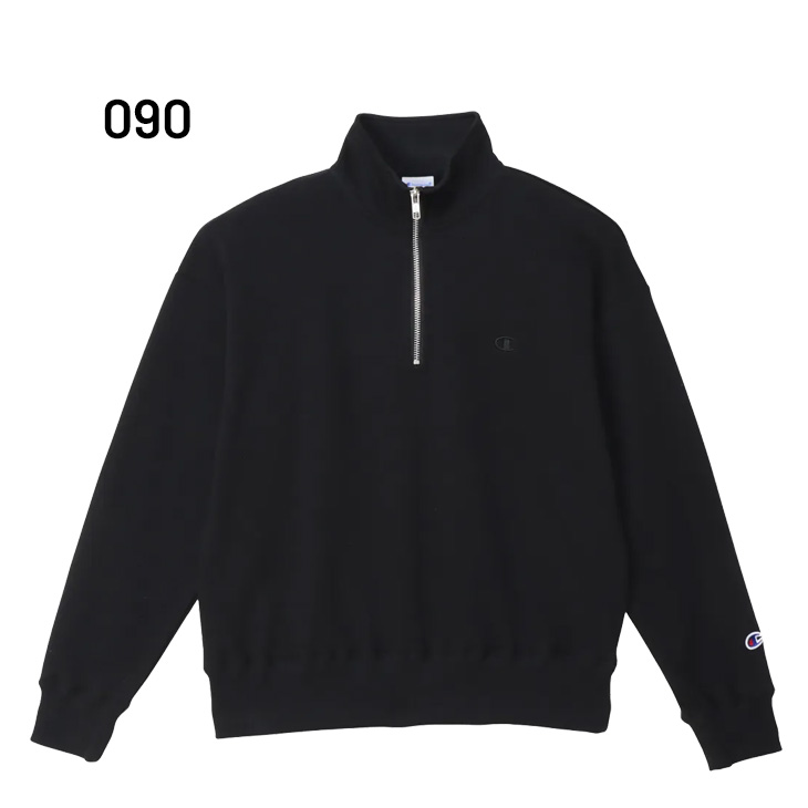 Champion（チャンピオン） スウェットシャツ レディース ハーフジップ