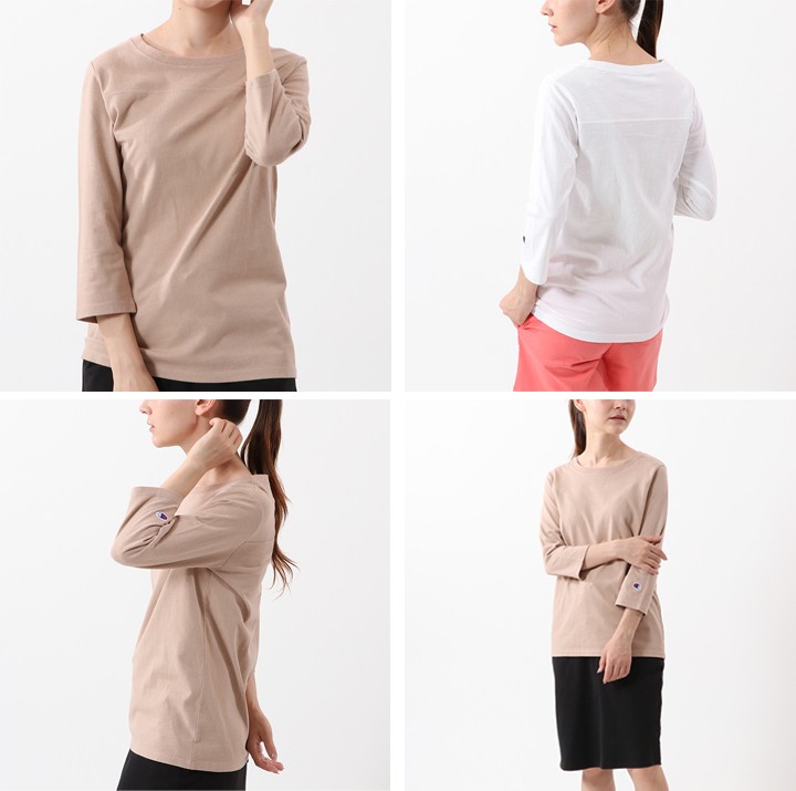 Champion（チャンピオン） Tシャツ 7分袖 レディース/Champion BASIC