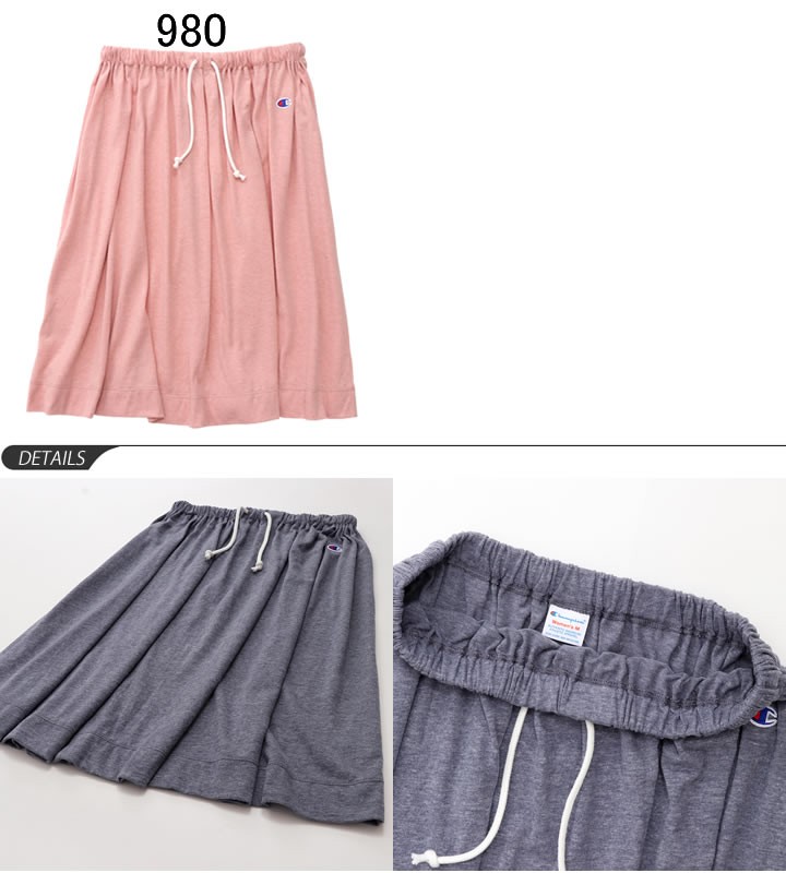Champion（チャンピオン） スカート ひざ丈 レディース フレアー