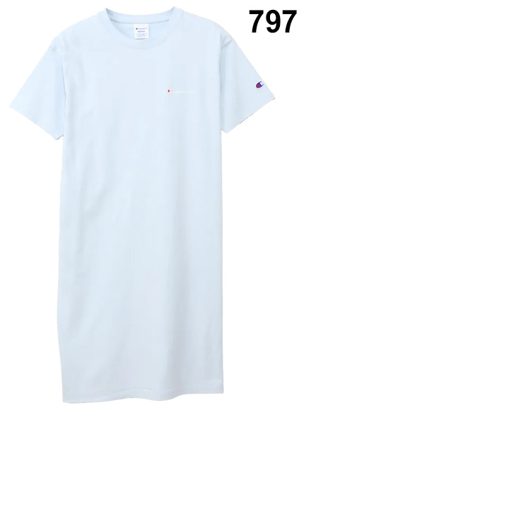 Champion チャンピオン 半袖 ワンピース レディース Tシャツ