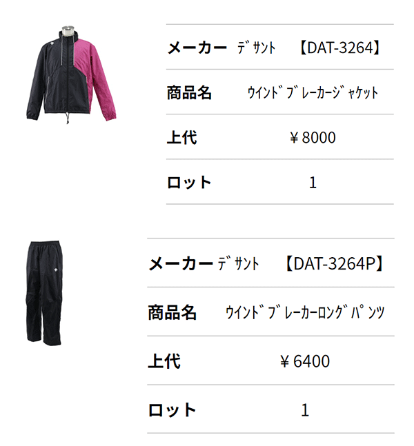 DESCENTE ウインドブレーカー 上下 メンズ/DESCENTE デサント 裏